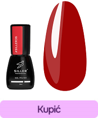 Lakier hybrydowy Siller №036 czerwony 8 ml